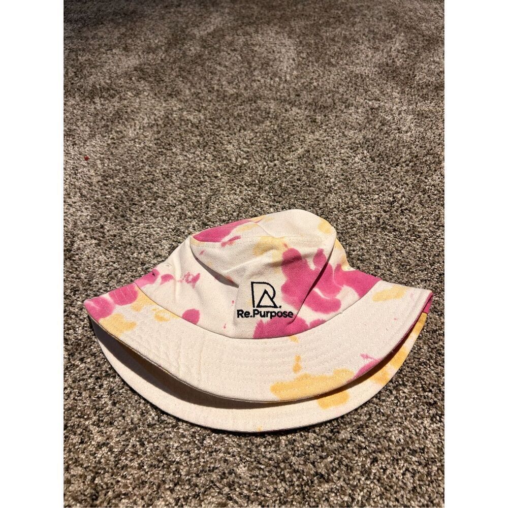 Re Purpose tye dye bucket hat C17-29